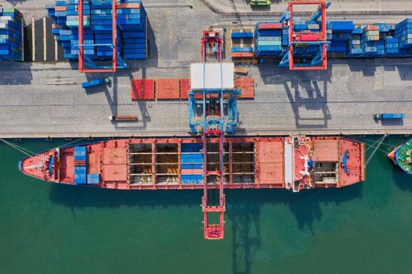 Cargo Ship Containers